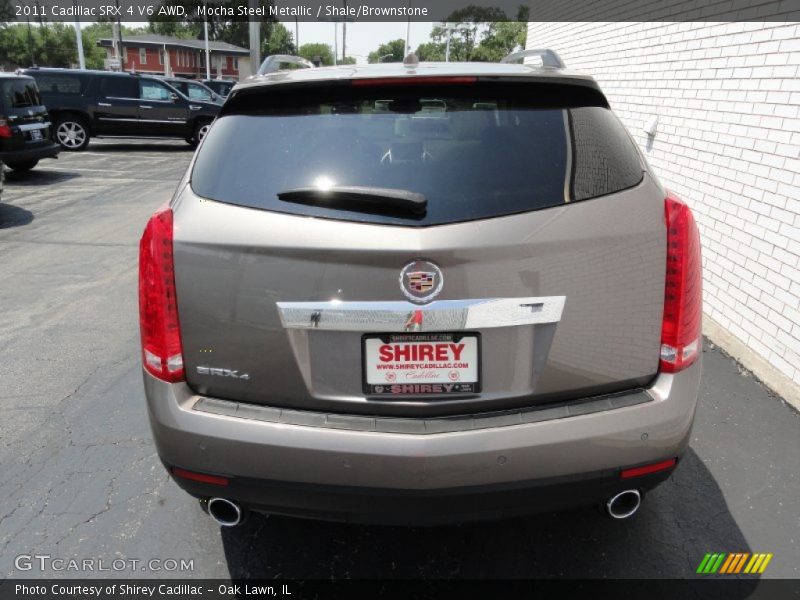 Mocha Steel Metallic / Shale/Brownstone 2011 Cadillac SRX 4 V6 AWD