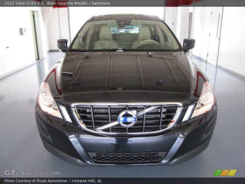 Black Sapphire Metallic / Sandstone 2012 Volvo XC60 3.2