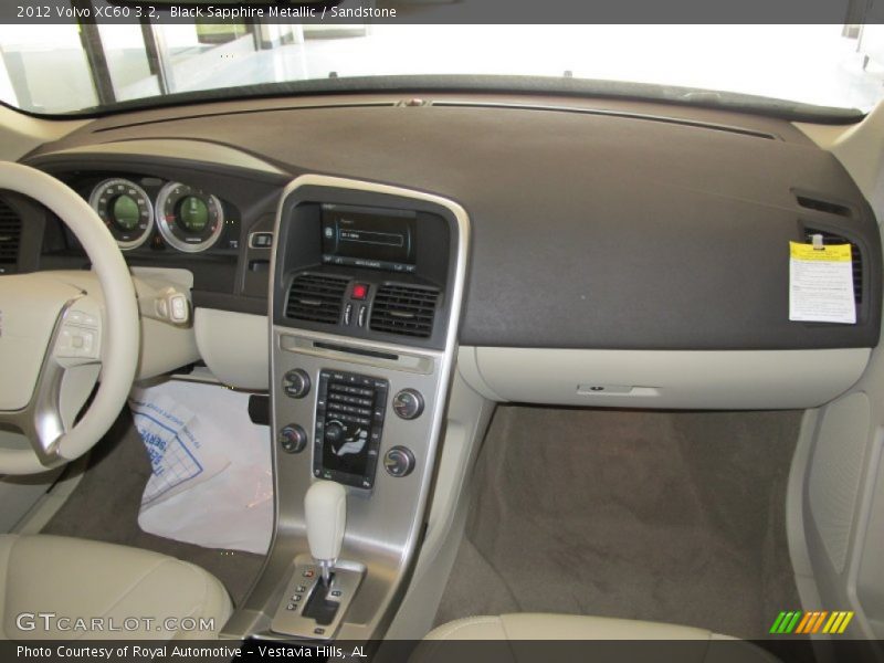 Dashboard of 2012 XC60 3.2