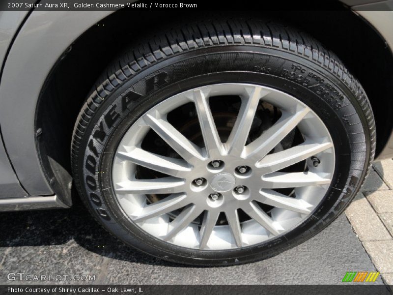 Golden Cashmere Metallic / Morocco Brown 2007 Saturn Aura XR