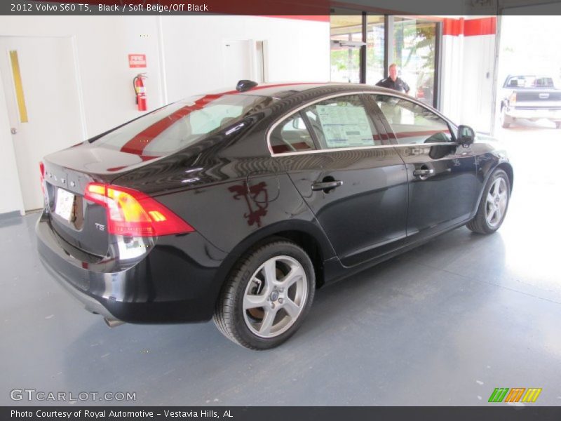 Black / Soft Beige/Off Black 2012 Volvo S60 T5