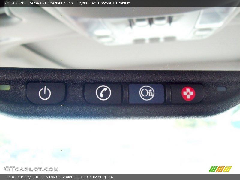 Crystal Red Tintcoat / Titanium 2009 Buick Lucerne CXL Special Edition