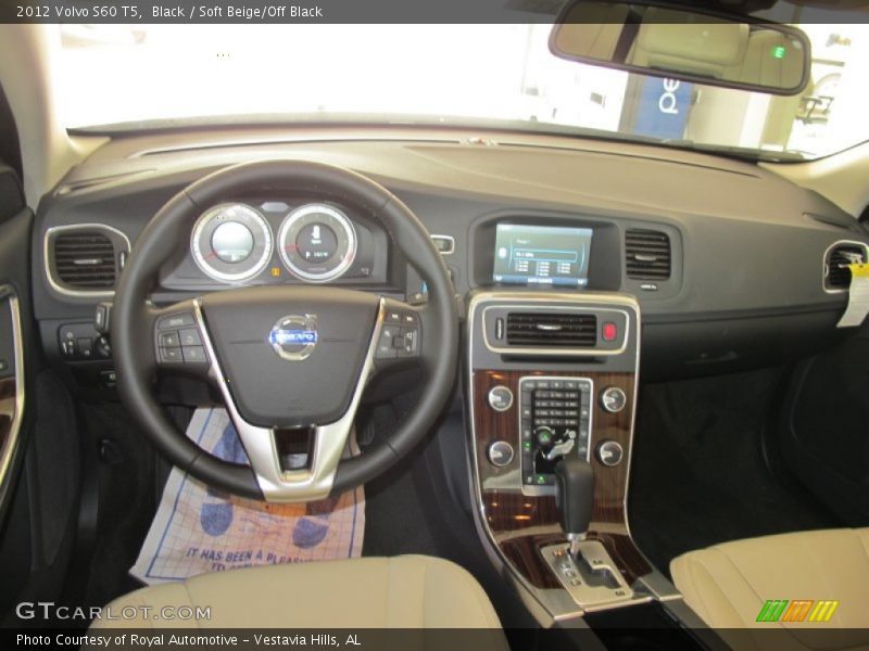 Black / Soft Beige/Off Black 2012 Volvo S60 T5