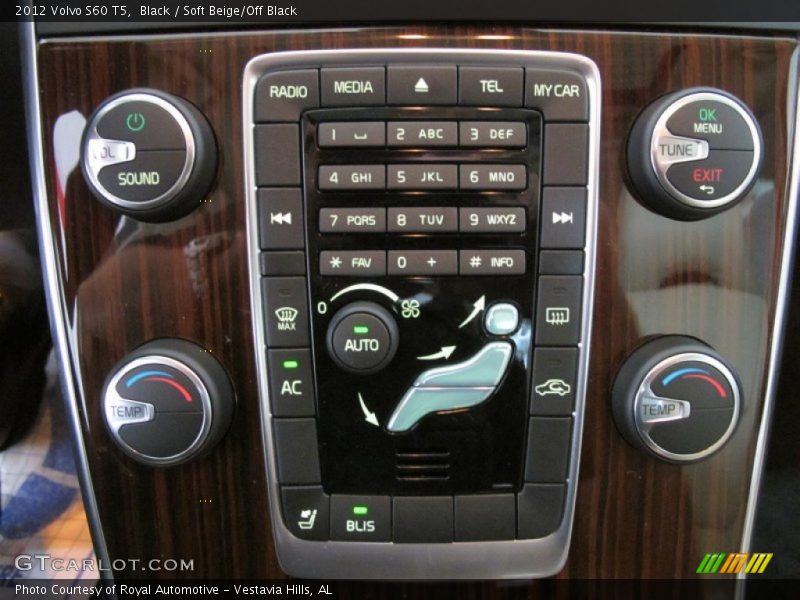 Black / Soft Beige/Off Black 2012 Volvo S60 T5