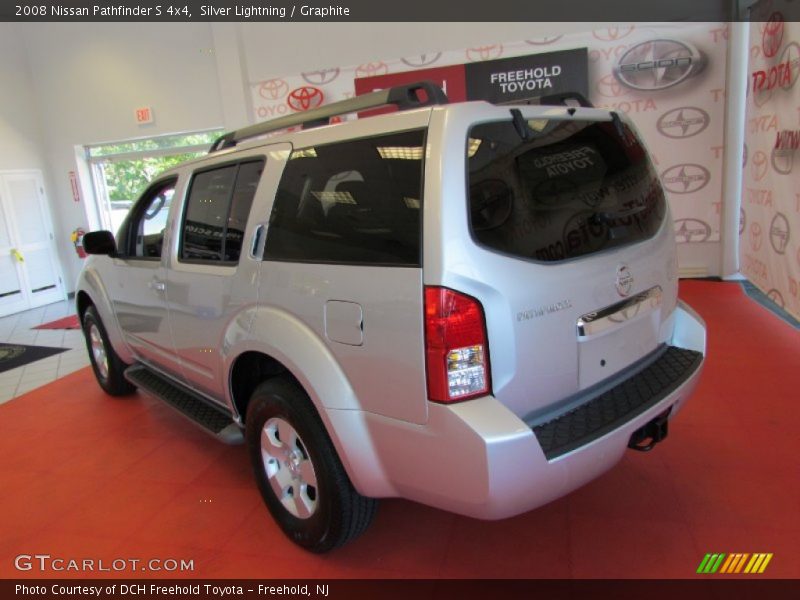 Silver Lightning / Graphite 2008 Nissan Pathfinder S 4x4