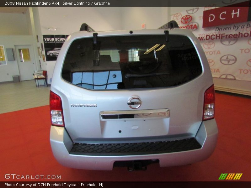 Silver Lightning / Graphite 2008 Nissan Pathfinder S 4x4