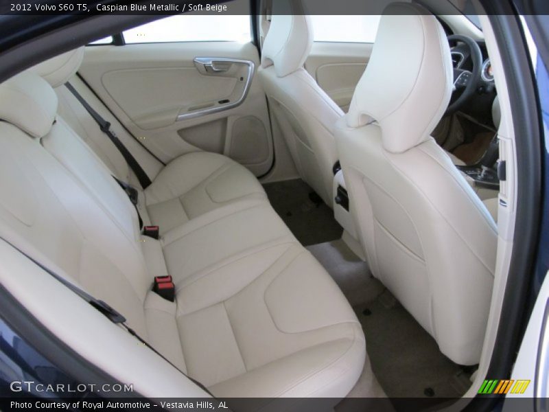 Caspian Blue Metallic / Soft Beige 2012 Volvo S60 T5