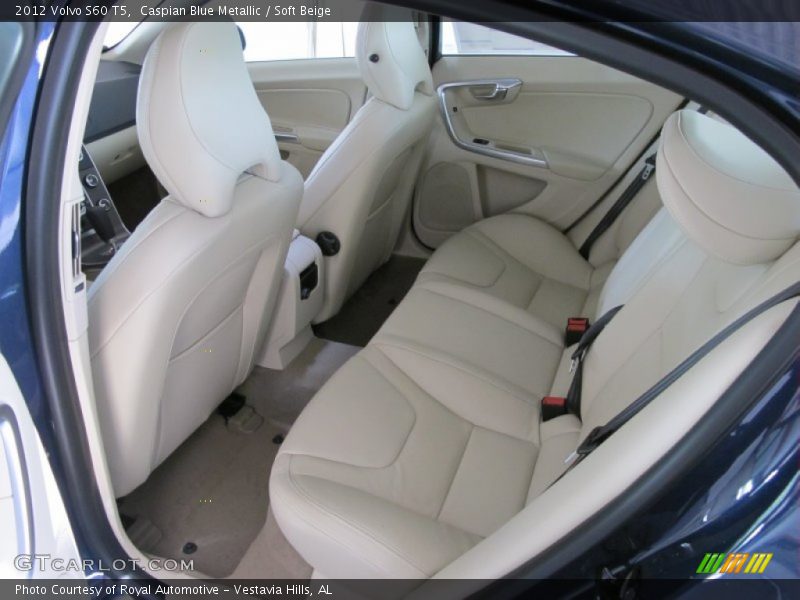 Caspian Blue Metallic / Soft Beige 2012 Volvo S60 T5