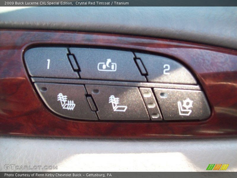 Controls of 2009 Lucerne CXL Special Edition