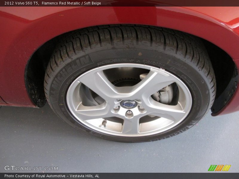 Flamenco Red Metallic / Soft Beige 2012 Volvo S60 T5