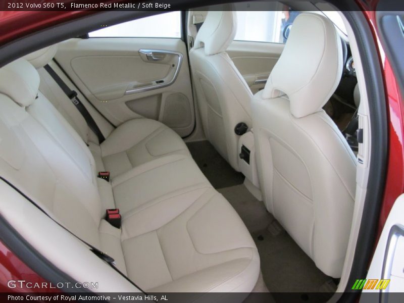 Flamenco Red Metallic / Soft Beige 2012 Volvo S60 T5