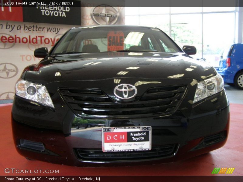 Black / Bisque 2009 Toyota Camry LE