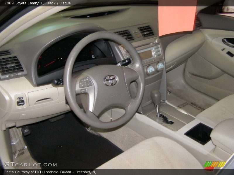 Black / Bisque 2009 Toyota Camry LE
