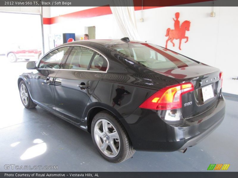 Black / Soft Beige 2012 Volvo S60 T5