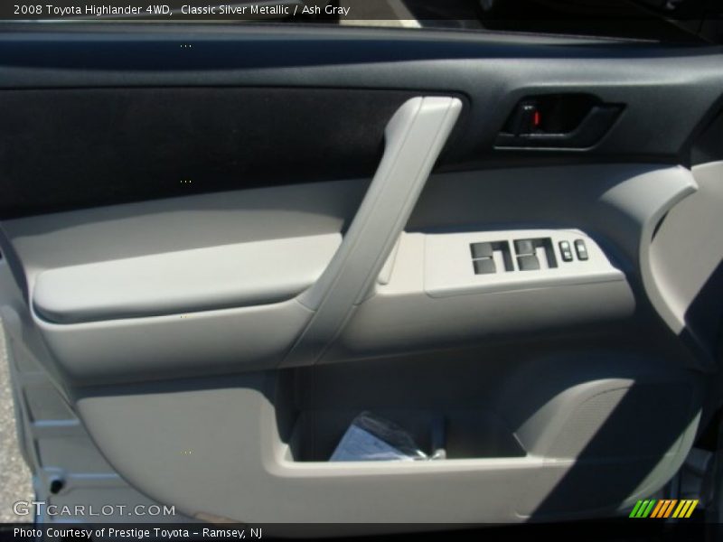 Classic Silver Metallic / Ash Gray 2008 Toyota Highlander 4WD