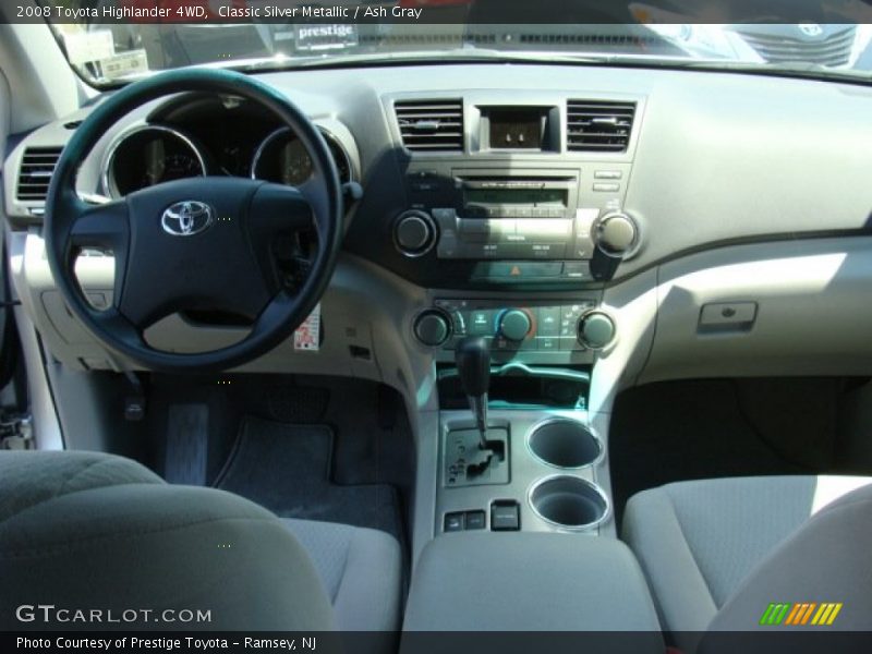 Classic Silver Metallic / Ash Gray 2008 Toyota Highlander 4WD
