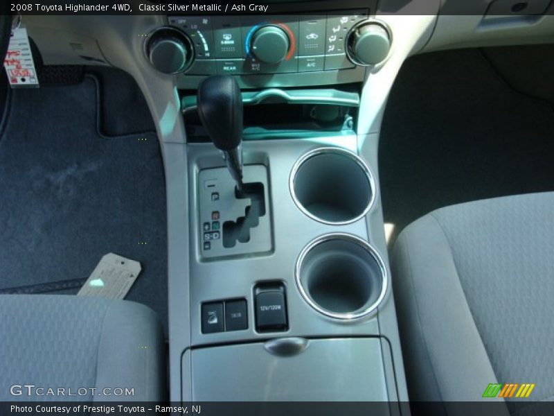 Classic Silver Metallic / Ash Gray 2008 Toyota Highlander 4WD