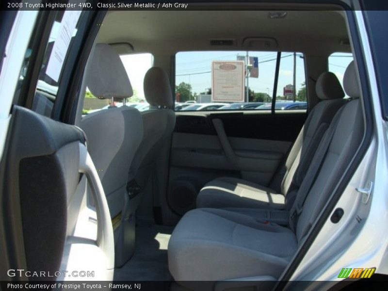 Classic Silver Metallic / Ash Gray 2008 Toyota Highlander 4WD