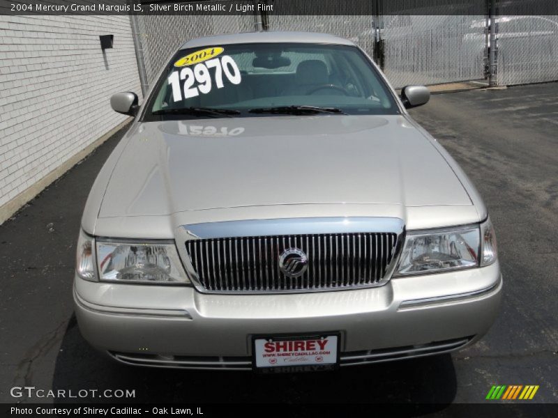 Silver Birch Metallic / Light Flint 2004 Mercury Grand Marquis LS