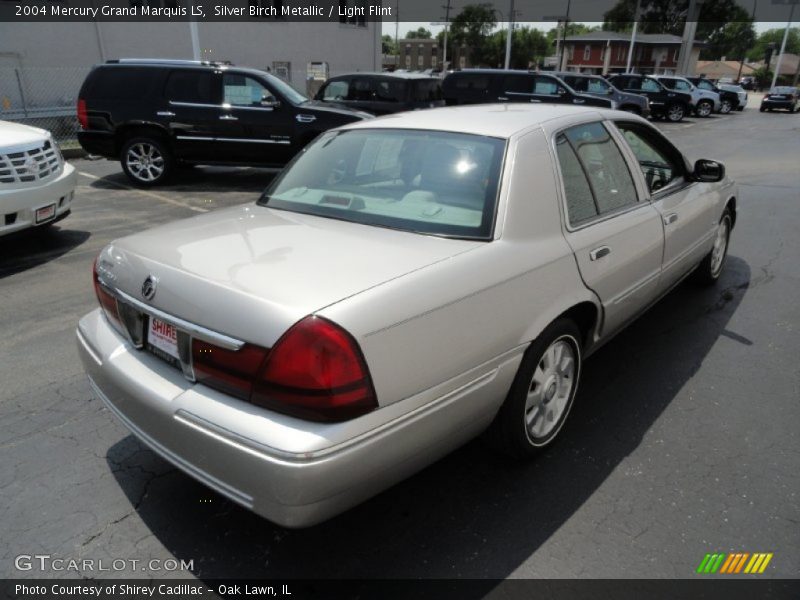 Silver Birch Metallic / Light Flint 2004 Mercury Grand Marquis LS