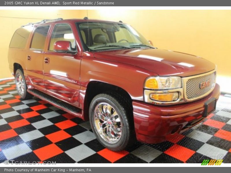 Sport Red Metallic / Sandstone 2005 GMC Yukon XL Denali AWD