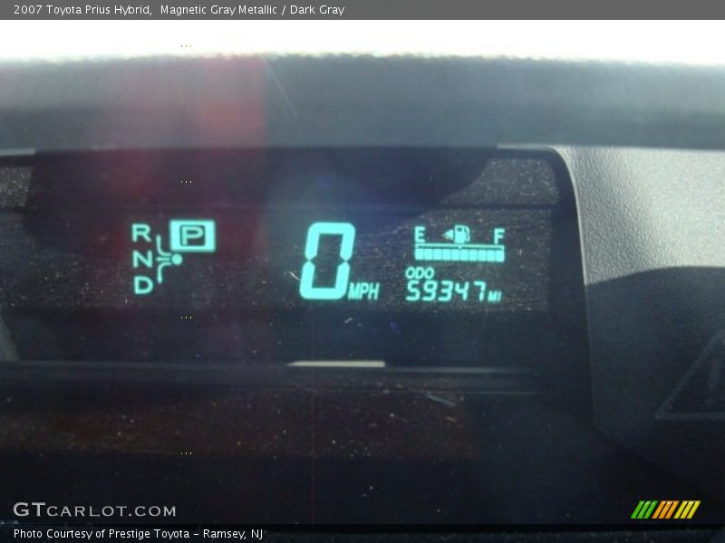 Magnetic Gray Metallic / Dark Gray 2007 Toyota Prius Hybrid