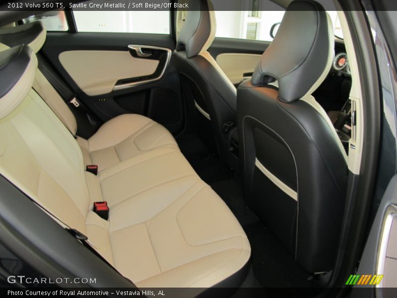 Saville Grey Metallic / Soft Beige/Off Black 2012 Volvo S60 T5