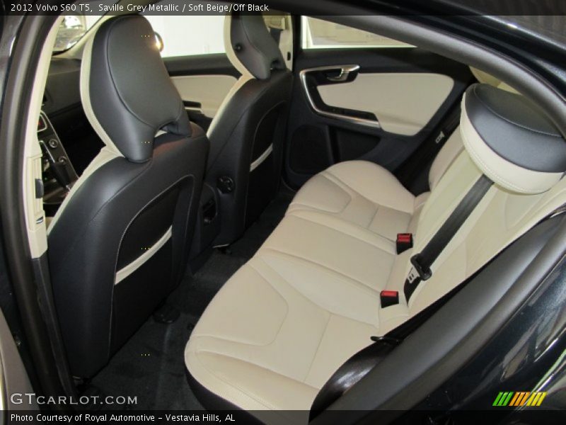Saville Grey Metallic / Soft Beige/Off Black 2012 Volvo S60 T5
