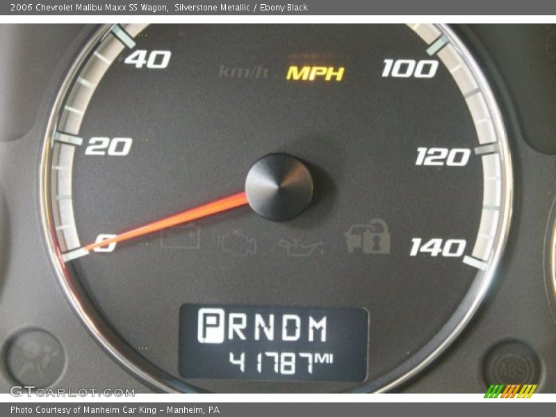 Silverstone Metallic / Ebony Black 2006 Chevrolet Malibu Maxx SS Wagon