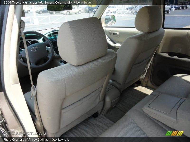 Sonora Gold Metallic / Ivory Beige 2006 Toyota Highlander V6
