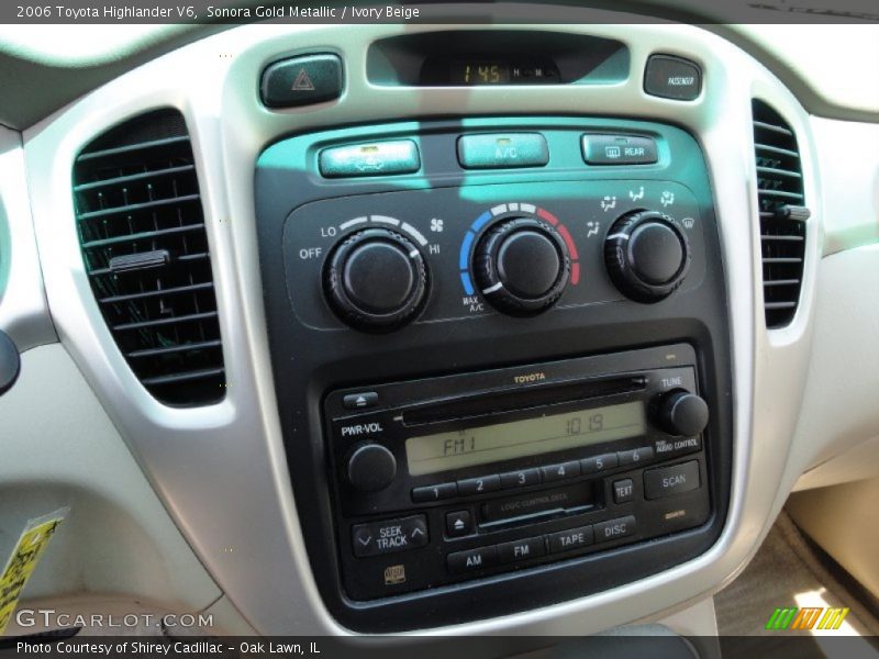 Sonora Gold Metallic / Ivory Beige 2006 Toyota Highlander V6
