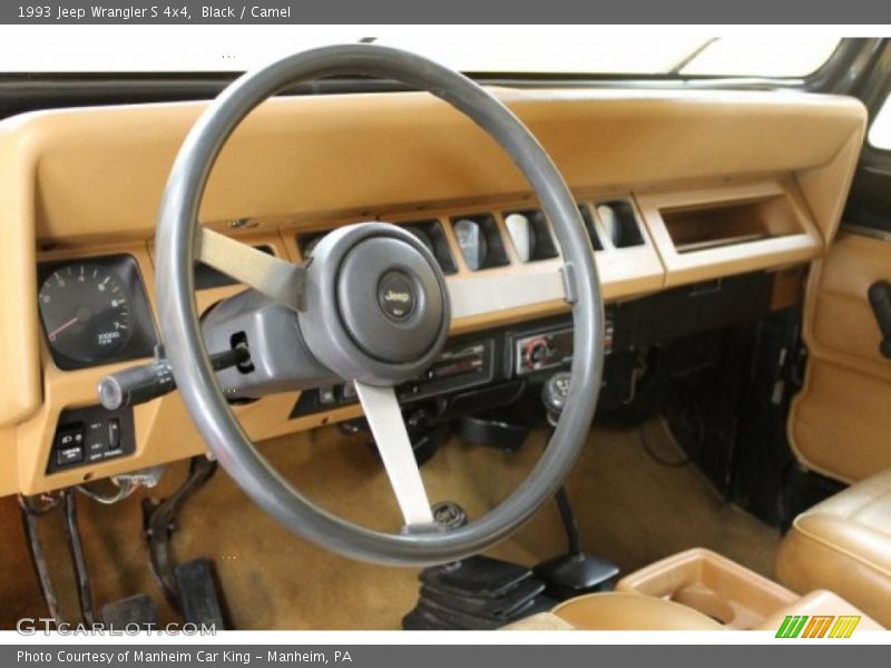 Dashboard of 1993 Wrangler S 4x4