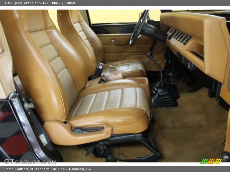  1993 Wrangler S 4x4 Camel Interior