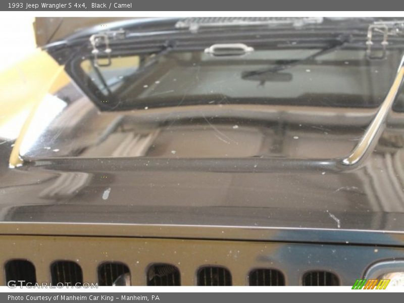 Black / Camel 1993 Jeep Wrangler S 4x4