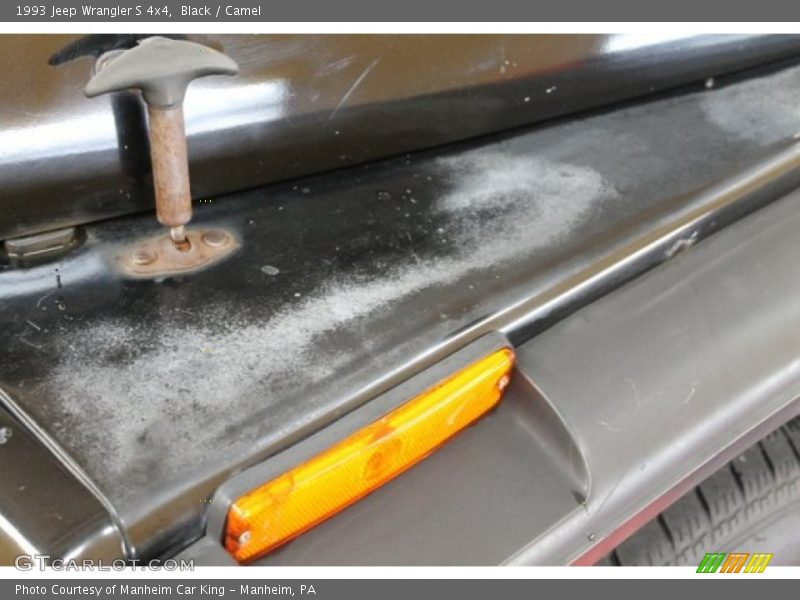 Black / Camel 1993 Jeep Wrangler S 4x4