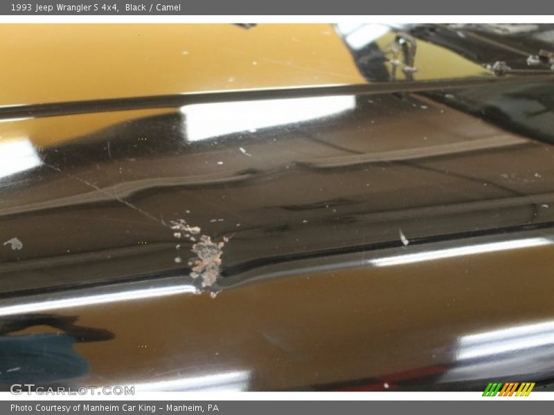 Black / Camel 1993 Jeep Wrangler S 4x4