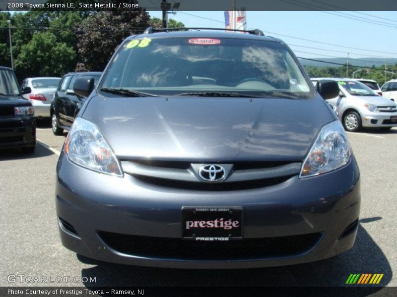 Slate Metallic / Stone 2008 Toyota Sienna LE