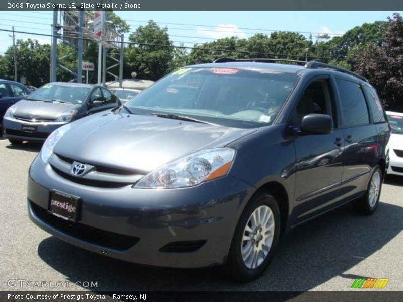 Slate Metallic / Stone 2008 Toyota Sienna LE