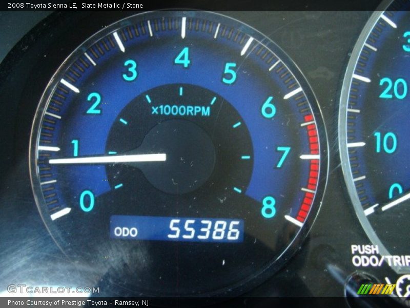 Slate Metallic / Stone 2008 Toyota Sienna LE