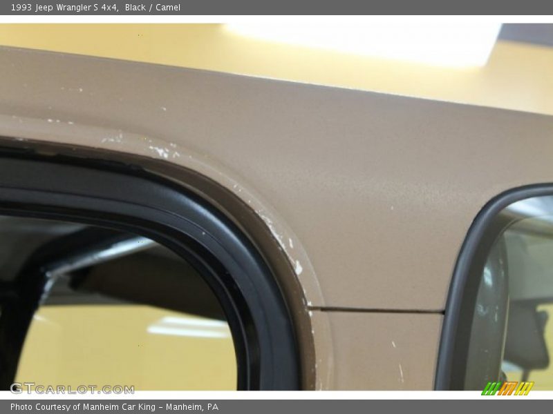 Black / Camel 1993 Jeep Wrangler S 4x4