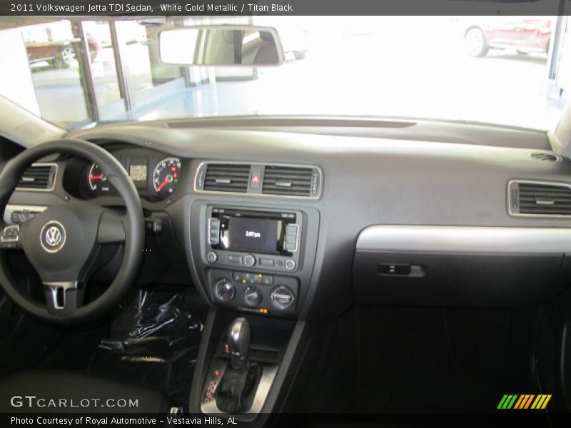 White Gold Metallic / Titan Black 2011 Volkswagen Jetta TDI Sedan