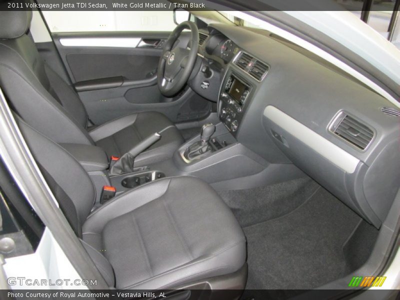White Gold Metallic / Titan Black 2011 Volkswagen Jetta TDI Sedan