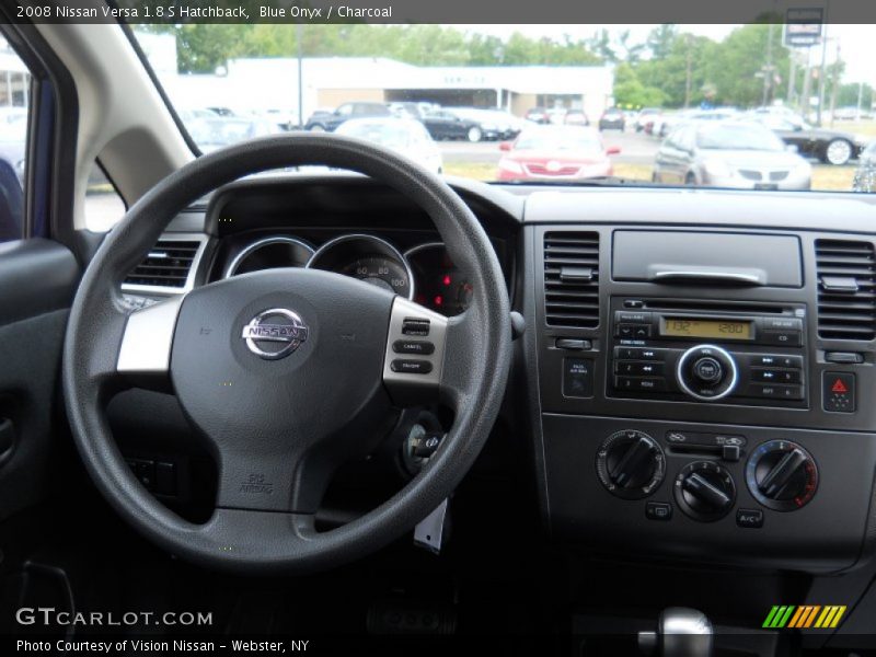 Blue Onyx / Charcoal 2008 Nissan Versa 1.8 S Hatchback