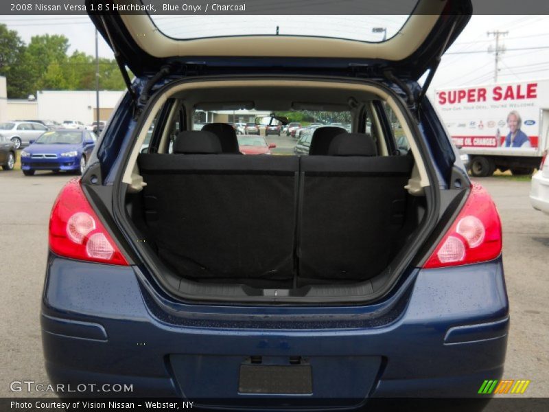 Blue Onyx / Charcoal 2008 Nissan Versa 1.8 S Hatchback