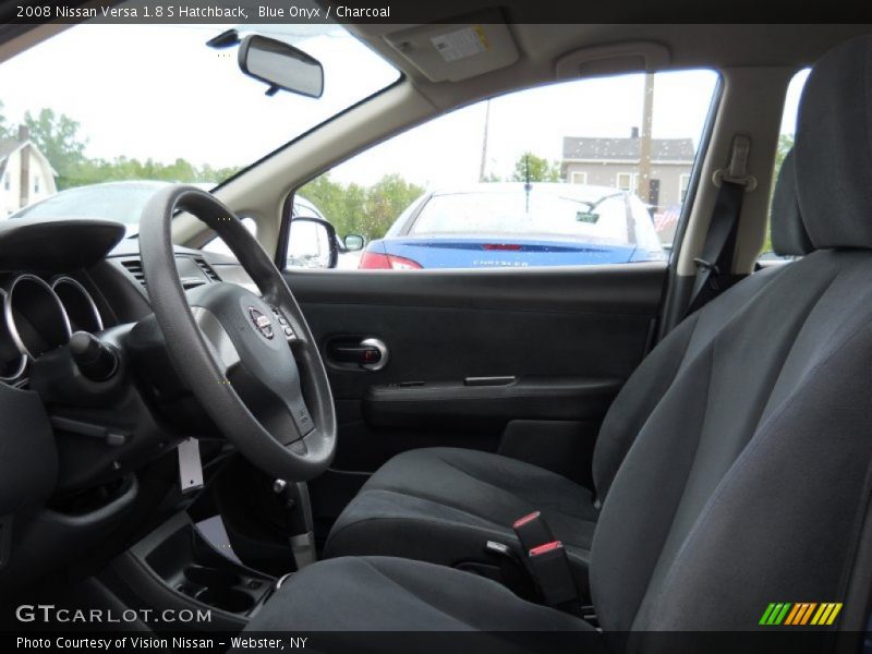 Blue Onyx / Charcoal 2008 Nissan Versa 1.8 S Hatchback