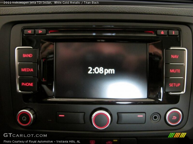 White Gold Metallic / Titan Black 2011 Volkswagen Jetta TDI Sedan