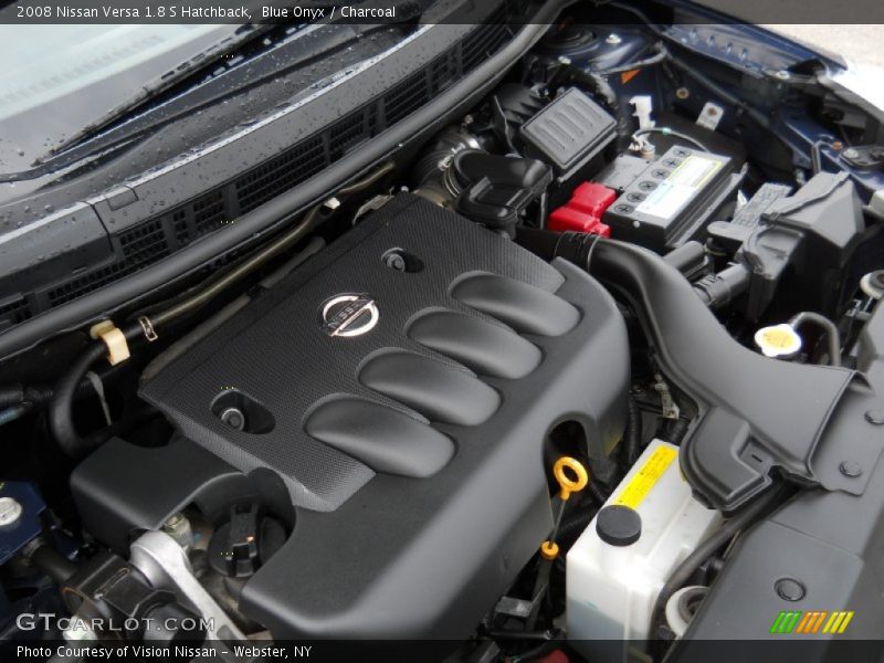 Blue Onyx / Charcoal 2008 Nissan Versa 1.8 S Hatchback