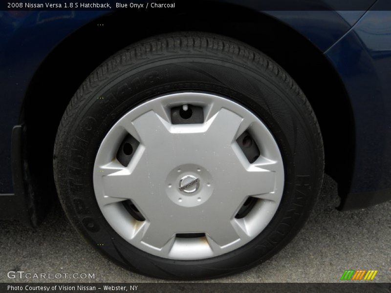 Blue Onyx / Charcoal 2008 Nissan Versa 1.8 S Hatchback