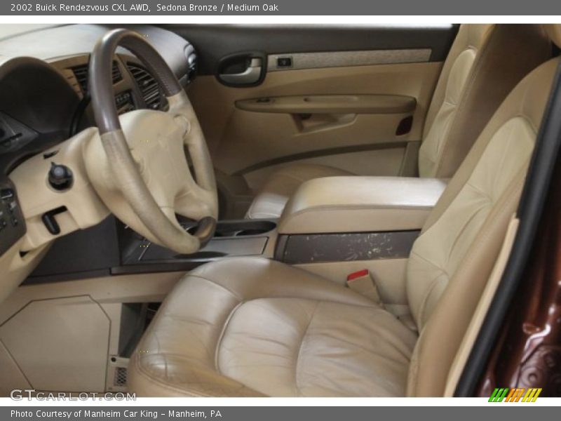 Sedona Bronze / Medium Oak 2002 Buick Rendezvous CXL AWD