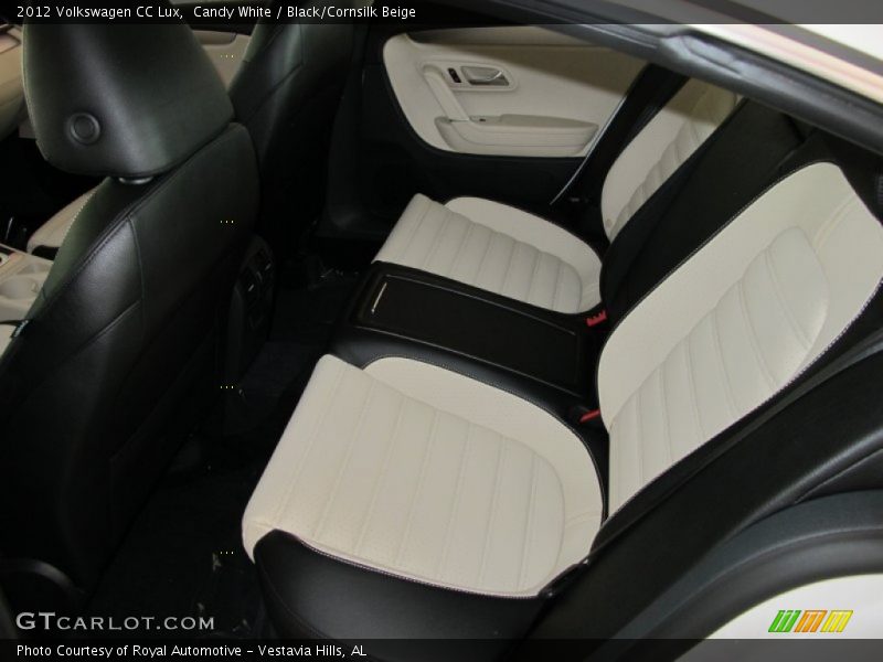 Candy White / Black/Cornsilk Beige 2012 Volkswagen CC Lux